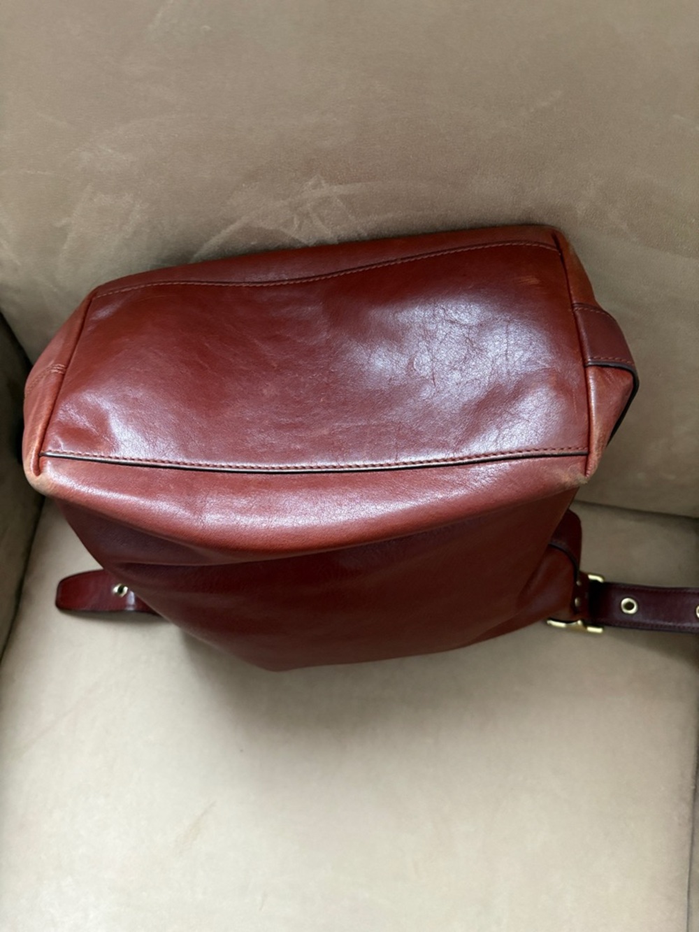 COACH 19889 Archive Collection Hobo bag.
Classic Leather in Cognac Brown - Picture 10 of 14